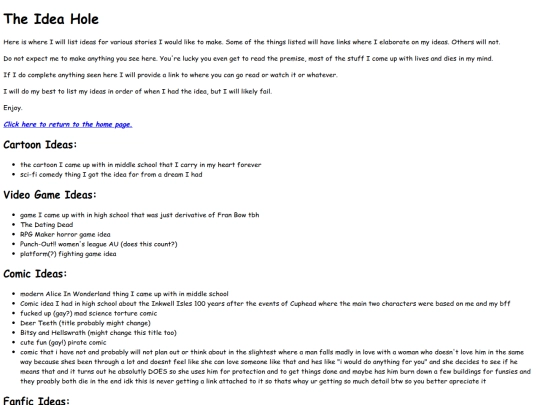 theideahole screenshot