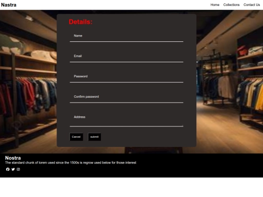 ecommerce/contact screenshot