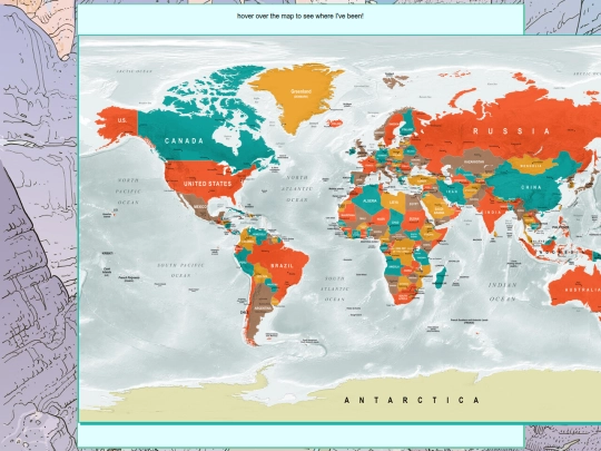 travelmap screenshot