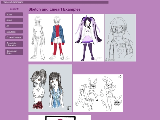 artpage screenshot