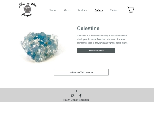 products-celestine screenshot