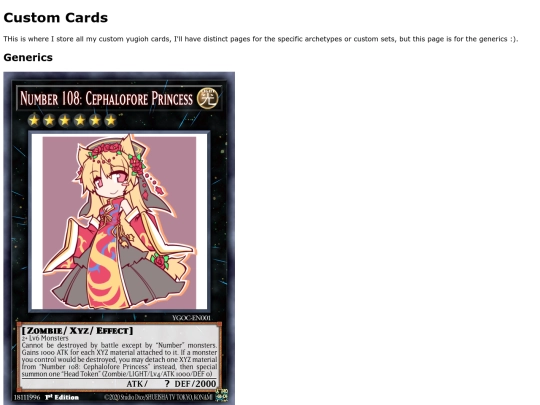 CustomCards screenshot