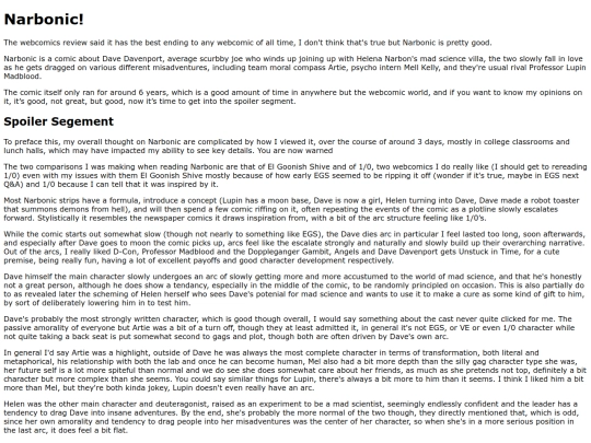 Narbonicreview screenshot