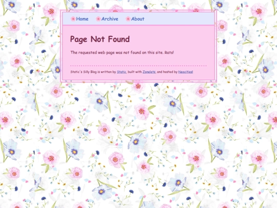 blog/not_found screenshot