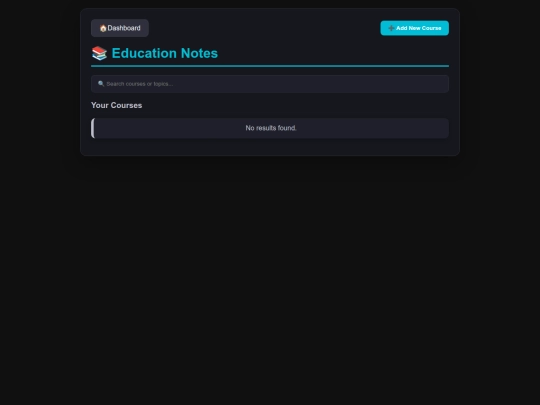 TomtProduct/education-notes screenshot