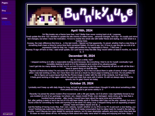 blog screenshot
