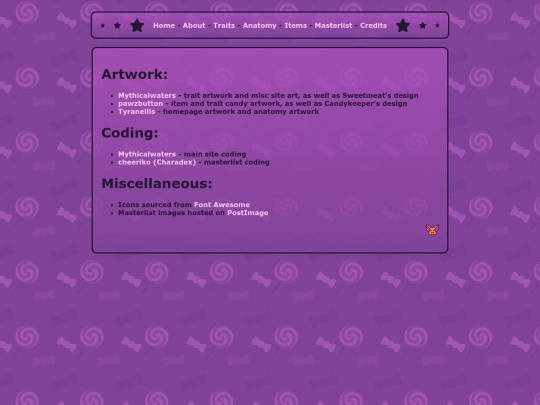 credits screenshot