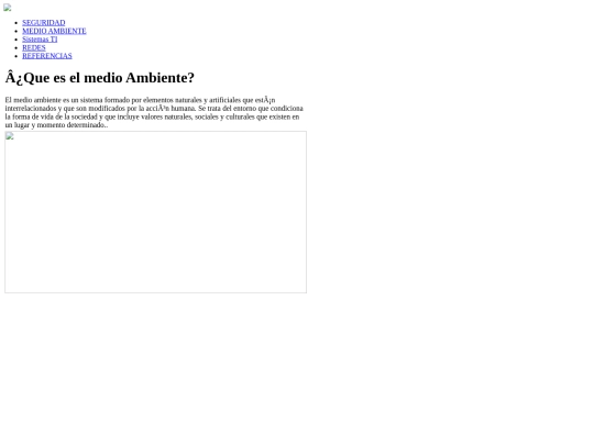 medioambiente screenshot