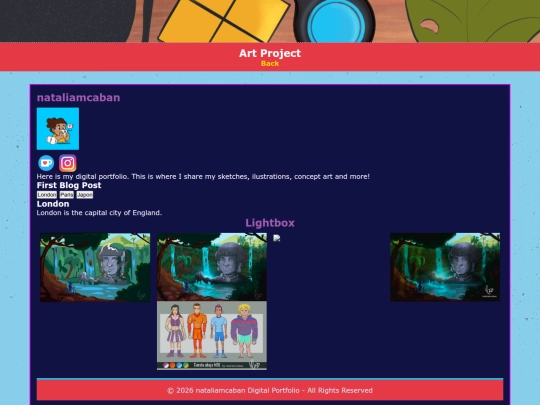 artproject screenshot