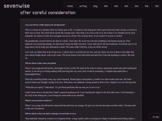 writing/carefulconsideration screenshot