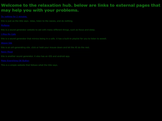 relax screenshot
