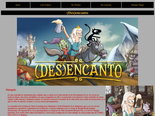 Trabajo Fin de Trimestre/Desencanto screenshot