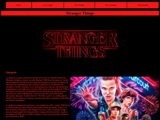 Trabajo Fin de Trimestre/StrangerThings screenshot