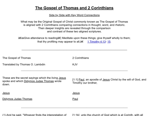 2corinthiansthomas screenshot