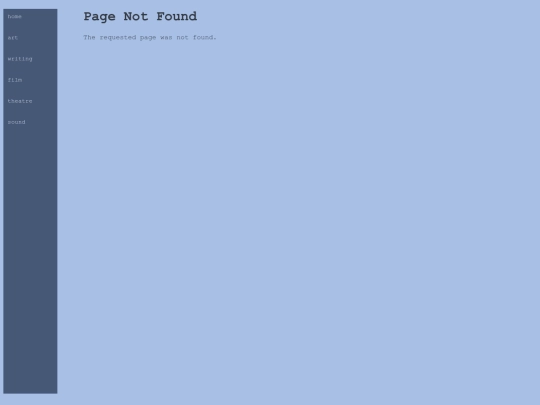 not_found screenshot