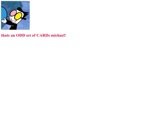 Oddcard screenshot