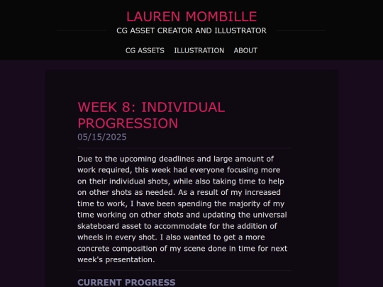 posts/skateshop-posts/2025-05-15-Week-8-IndividualProgression screenshot