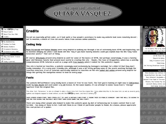 credits screenshot