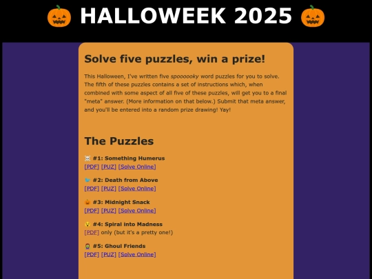 halloweek screenshot