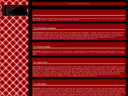 blog screenshot