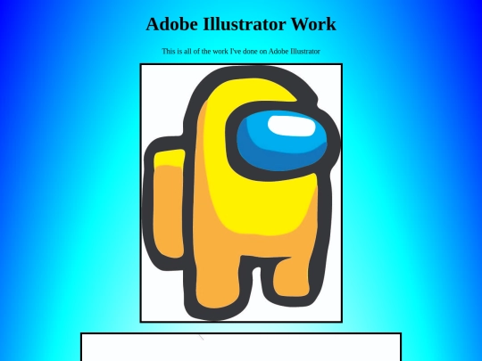 Adobe Illustrator Work screenshot