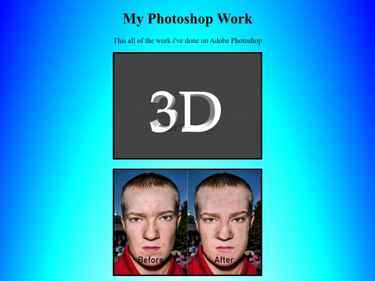 Photoshop Work screenshot