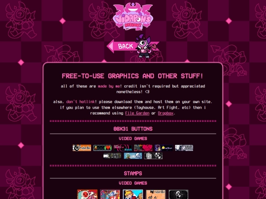 freebies screenshot