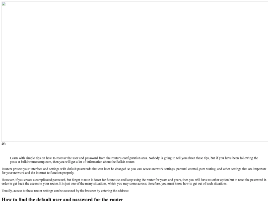 belkinroutersetup screenshot