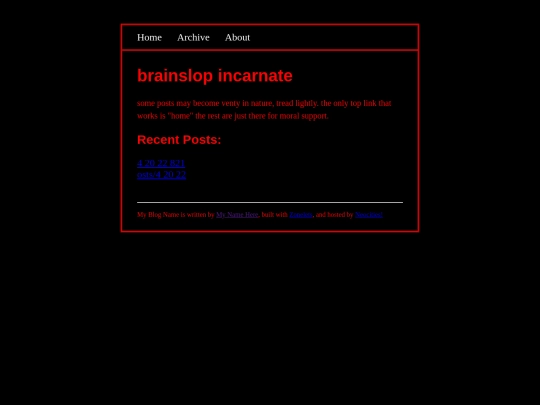 blog screenshot