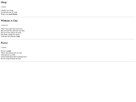 poemsbyeliana screenshot