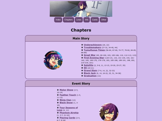 chapters screenshot