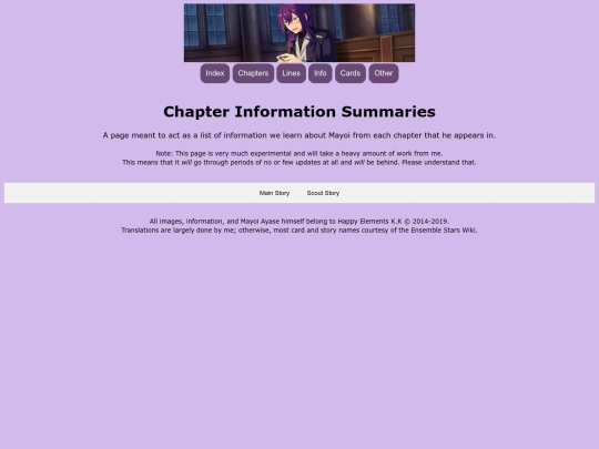 summaries screenshot