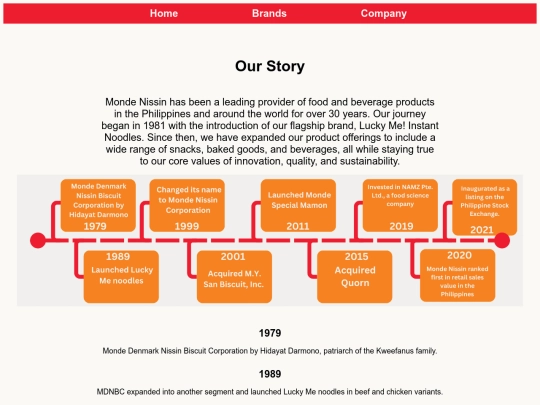 company screenshot