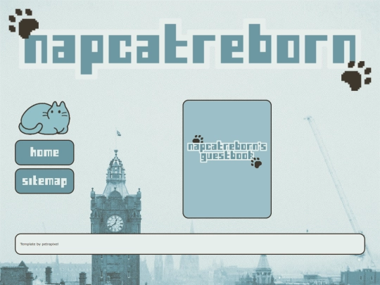 Guestbook screenshot