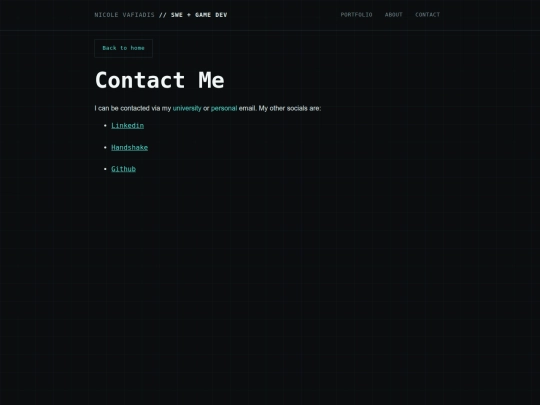 contact screenshot