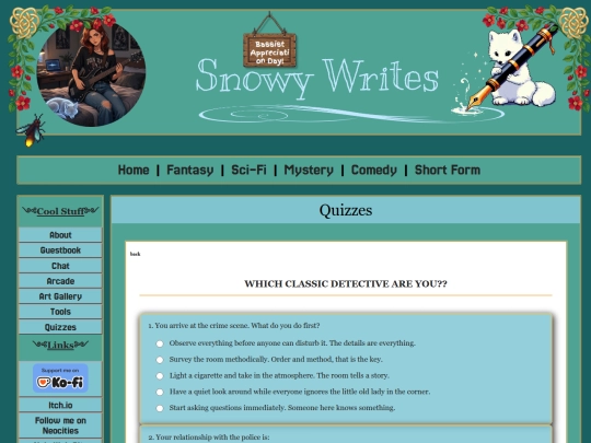 quizzes/detectivequiz screenshot