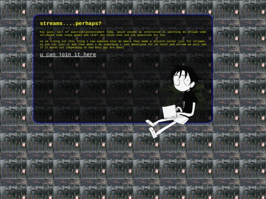 frame/streams screenshot
