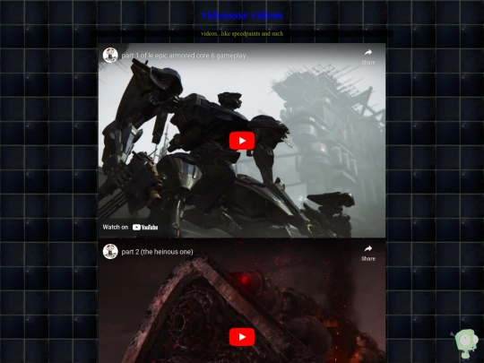 frame/videos screenshot