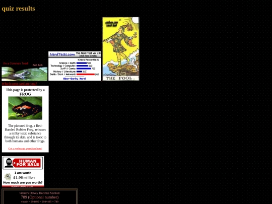 results screenshot