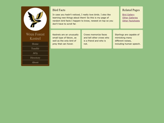 birdfacts screenshot