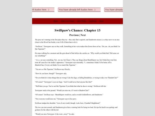 fanfiction/swiftpaws-chance13 screenshot