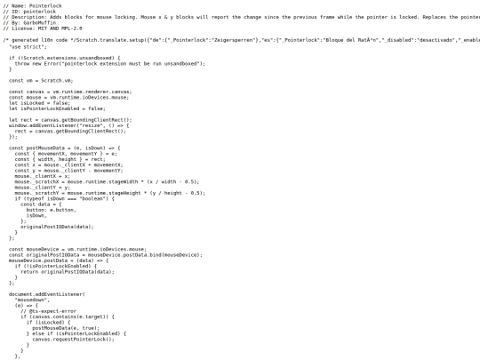 extensions/pointerlock screenshot