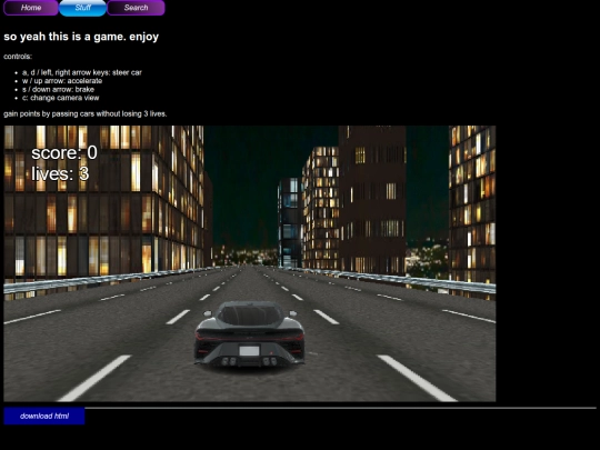 highwaydriver screenshot