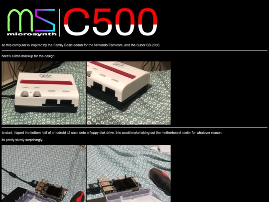 microsynth/c500 screenshot