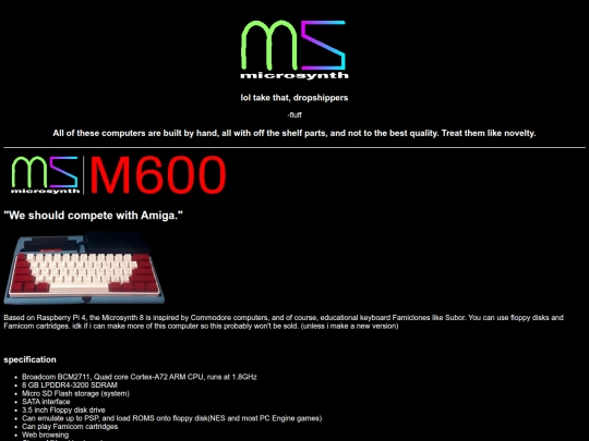 microsynth screenshot