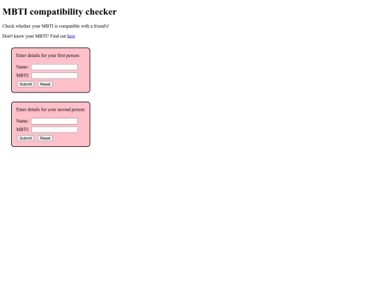 mbti/mbti screenshot
