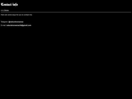 contact screenshot