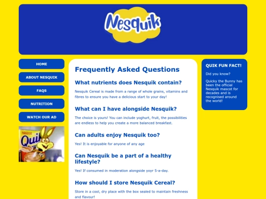 faqs screenshot