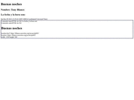 javascriptM3 screenshot