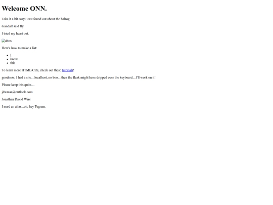 index screenshot